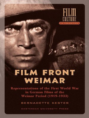 cover image of Filmfront Weimar